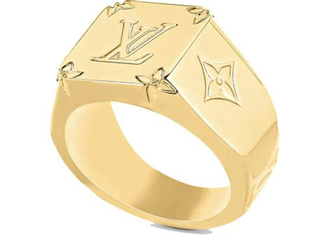 lv ring gold|louis vuitton ring cost.